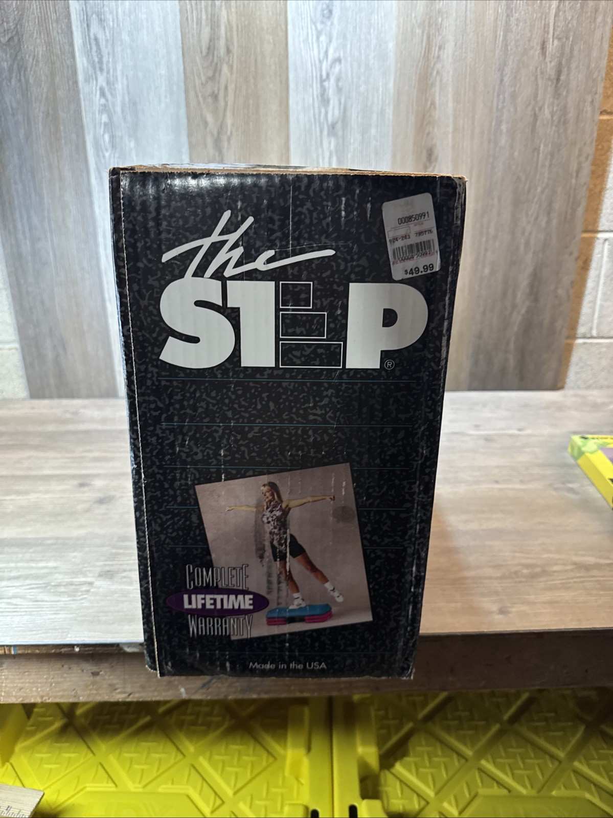 The Step Company Home Workout System Step Platform With 4 Risers 4” 6” 8”