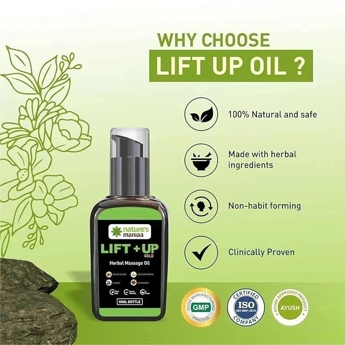 #1 BEST-MALE ENLARGER THICKER LONGER BIGGER 4" GROWTH ENLARGEMENT OIL 50ml