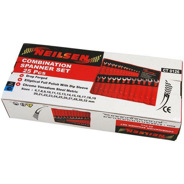 Combination Spanner Set, Drop Forged (Neilsen CT0126) *28MM SPANNER ONLY*