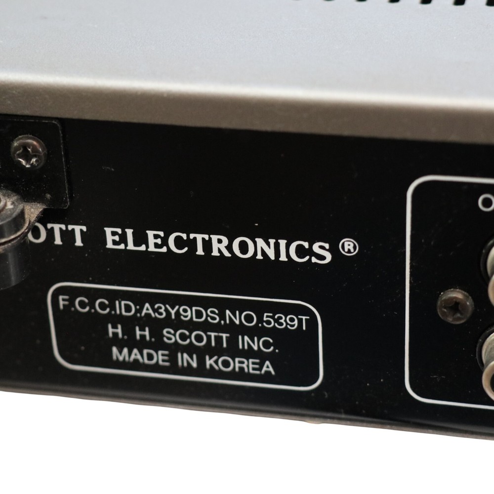 Scott Model 539t Tuner Tested and Working