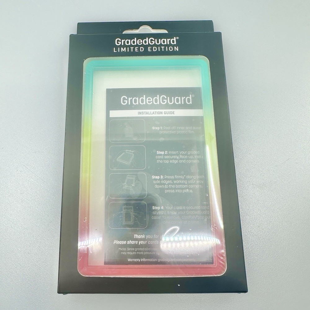 GradedGuard Iris - PSA Graded Card Case Guard Protector Multi Rainbow