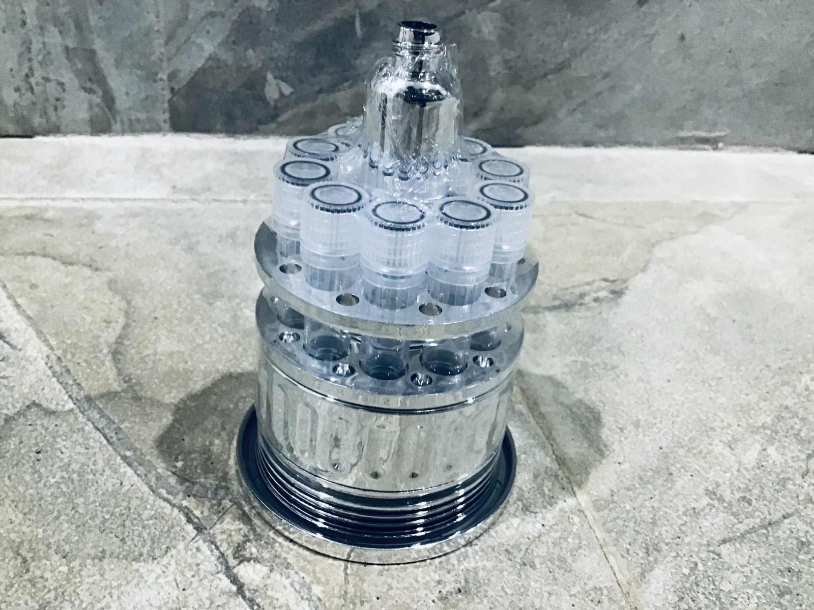 Jurassic Park Movie Prop Ornament Barbasol Dennis Nedry Dinosaur DNA Can