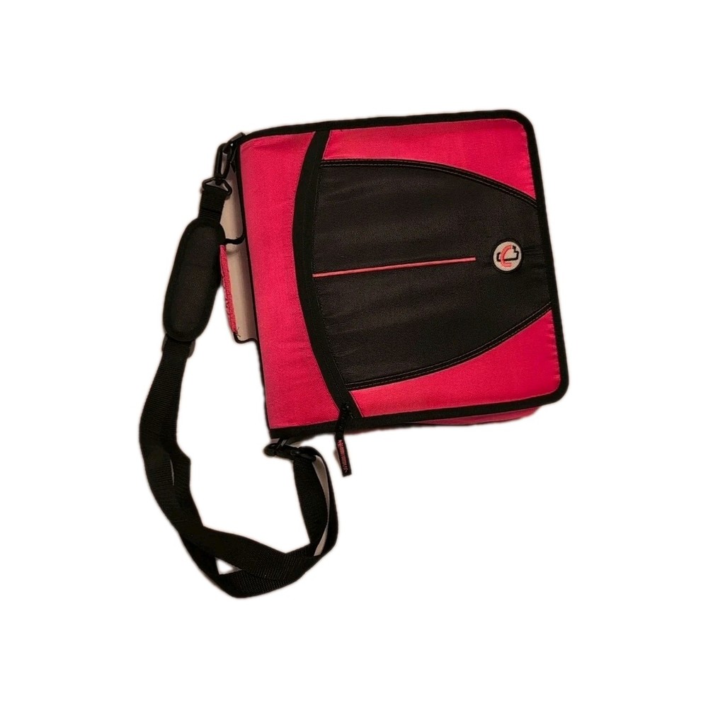 Case It Shoulder Folder Document Keeper Messenger Case Pink