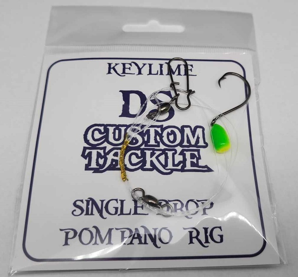 Single Drop Pompano Rig with bullet float