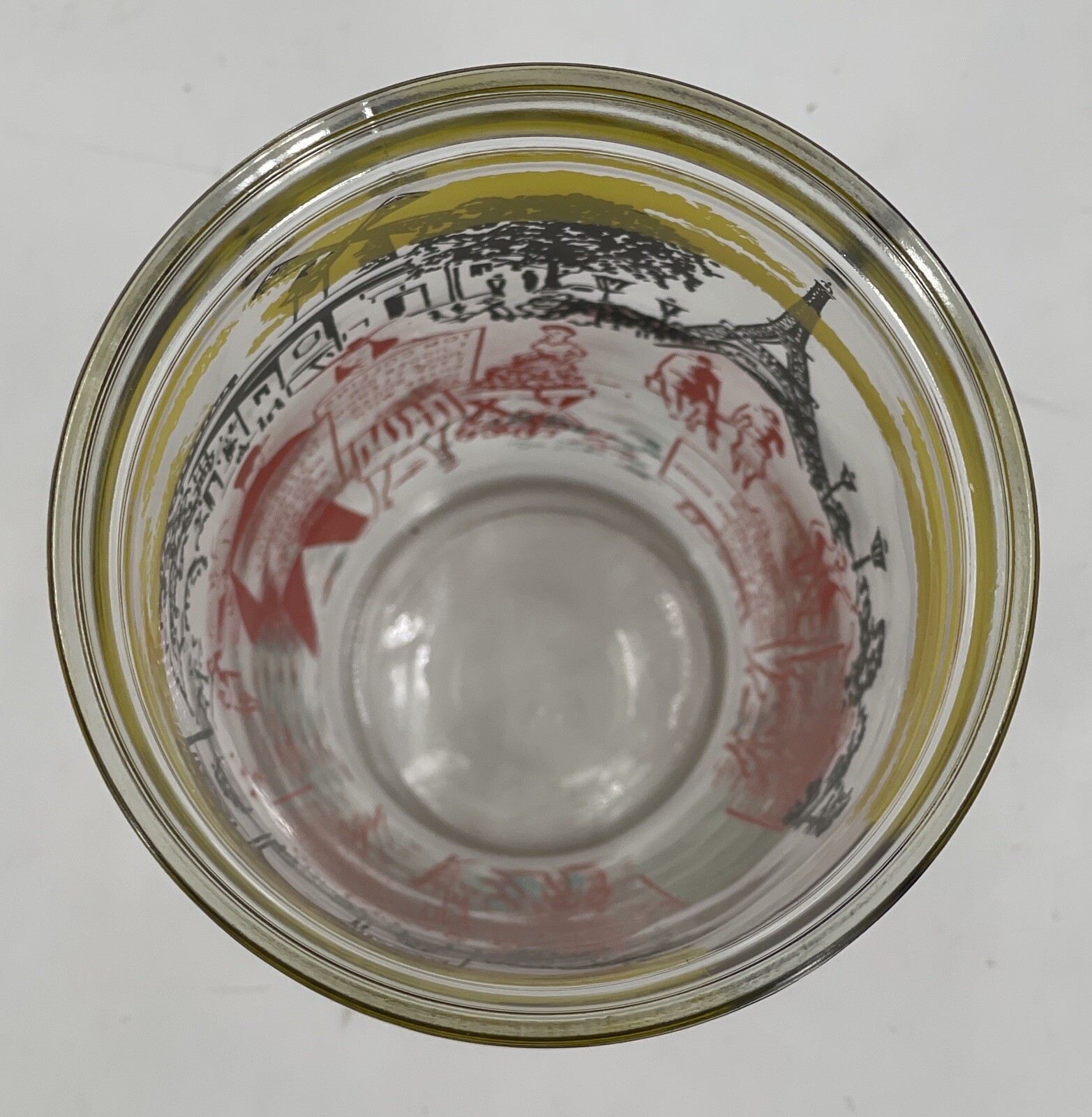 Vintage MCM Bloomfield Industries US Paris Cocktail Shaker w/Recipes Thick Glass