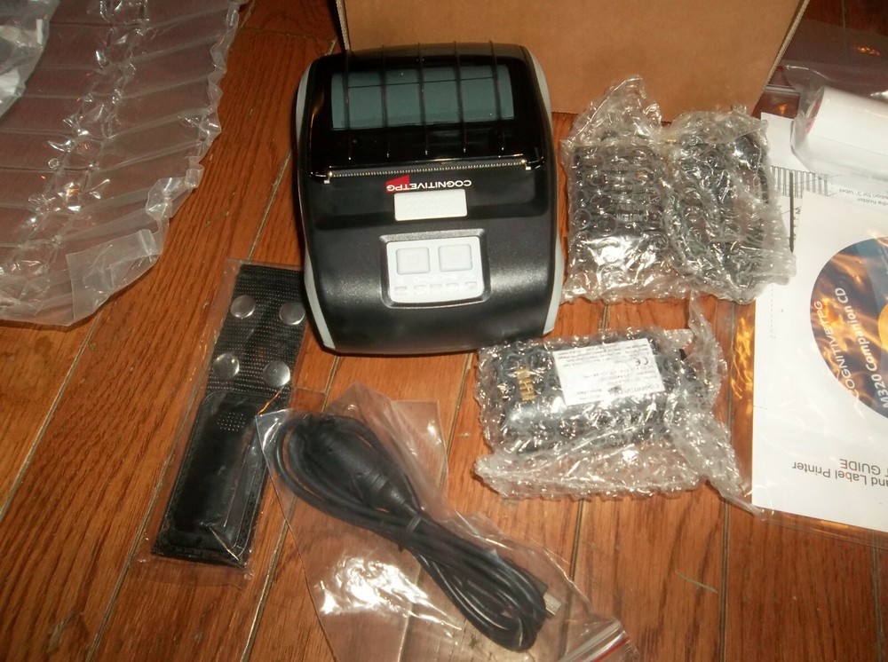 COGNITIVE TPG M3 PRINTER, M320-Y010-100, M320, Mobile Receipt Label Printer Kit