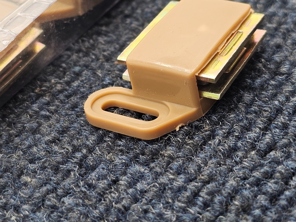 (QTY 10) Amerock 10PK3473PT Functional Hardware Magnetic Catch Tan