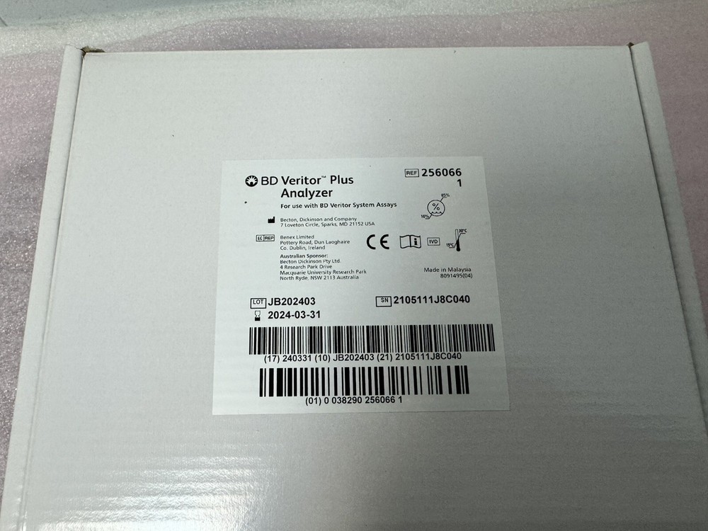 BD Plus Analyzer REF 256066 - New In Box