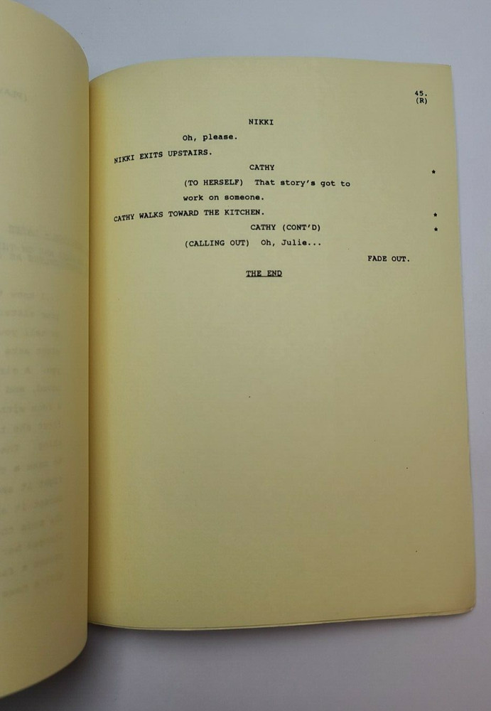GETTING BY / William Bickley & Michael Warren 1992 TV Script, "Moving-In"