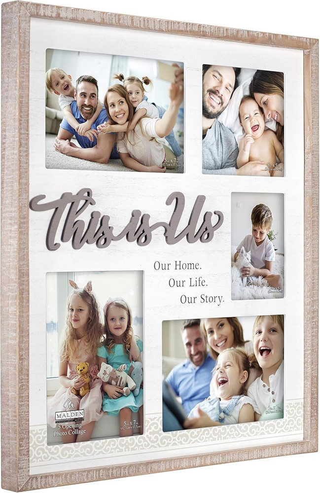 5-Op. This Is Us Rustic Bor, Brown