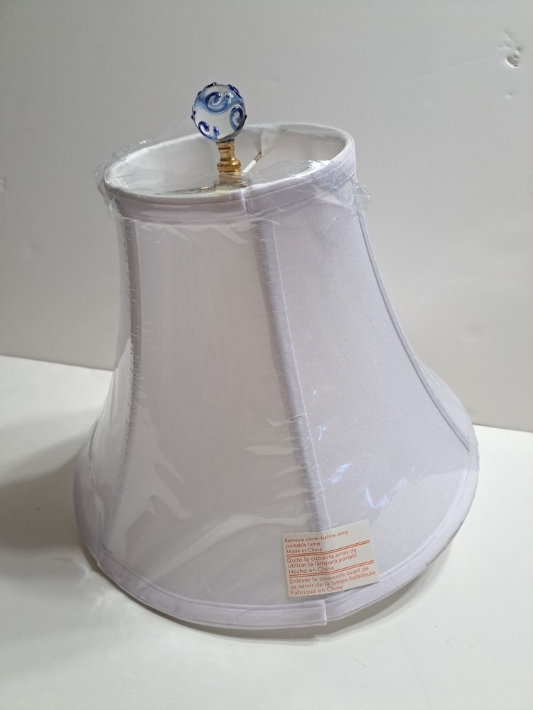 allen+roth Lamp Shade With Final, Socket, & Harp