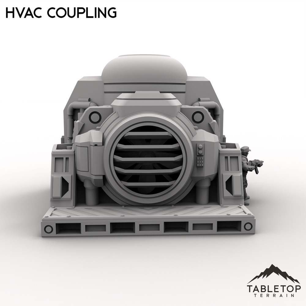 HVAC Coupling - Grimdark Gothic Wargaming Tabletop