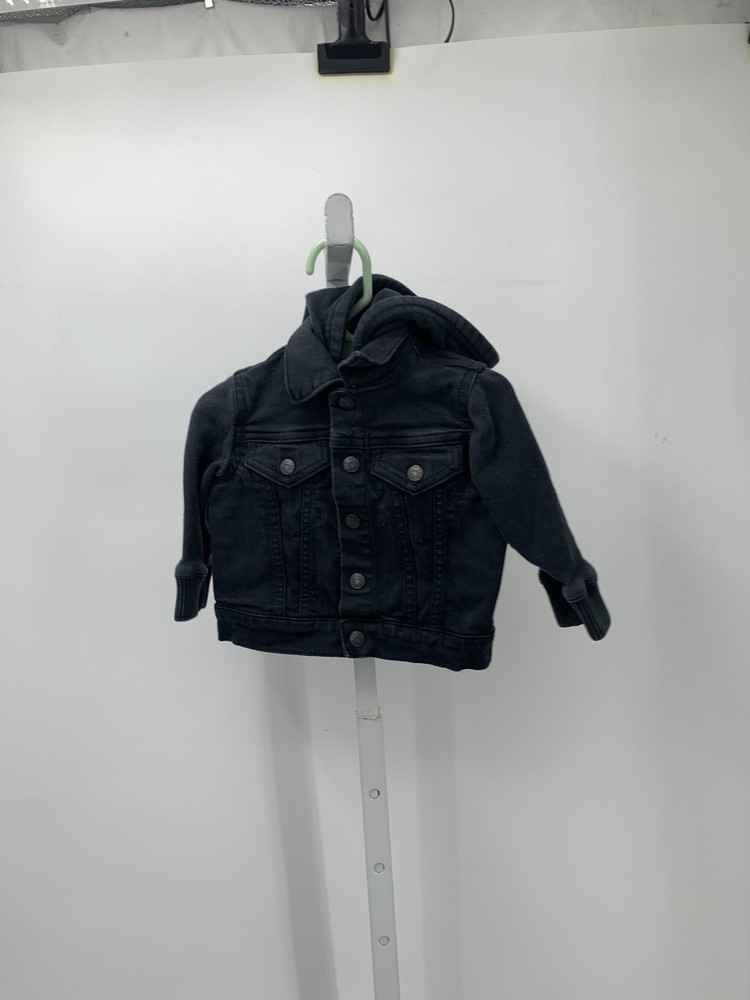 HOODED BTN DOWN DENIM