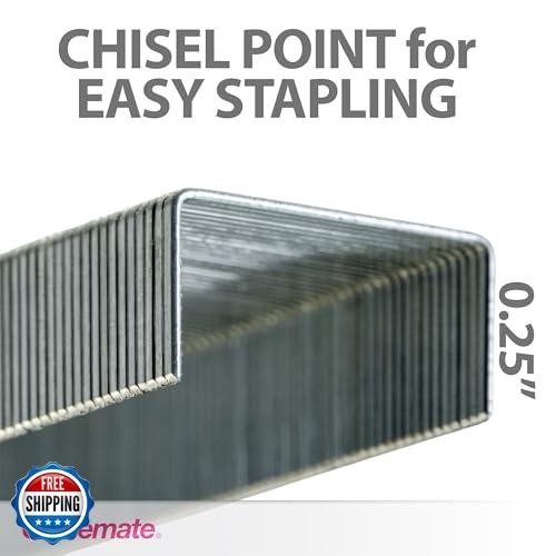 Officemate Standard Staples, 5 Boxes General Purpose Staple, 5000