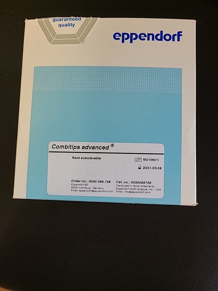 (5x) Eppendorf® Combitips Advanced ®  Mounting Rack-EPP 0030089758 - Sealed!