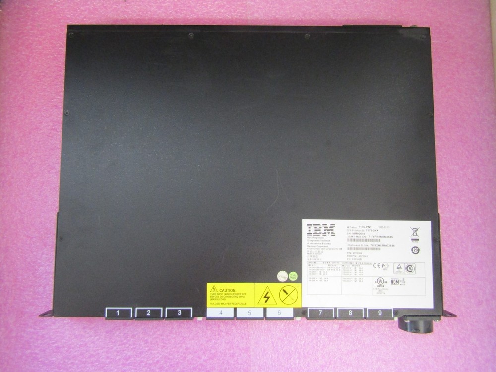 7176-2NX IBM Ultra Density Enterprise C19 / C13 PDU Module (WW)