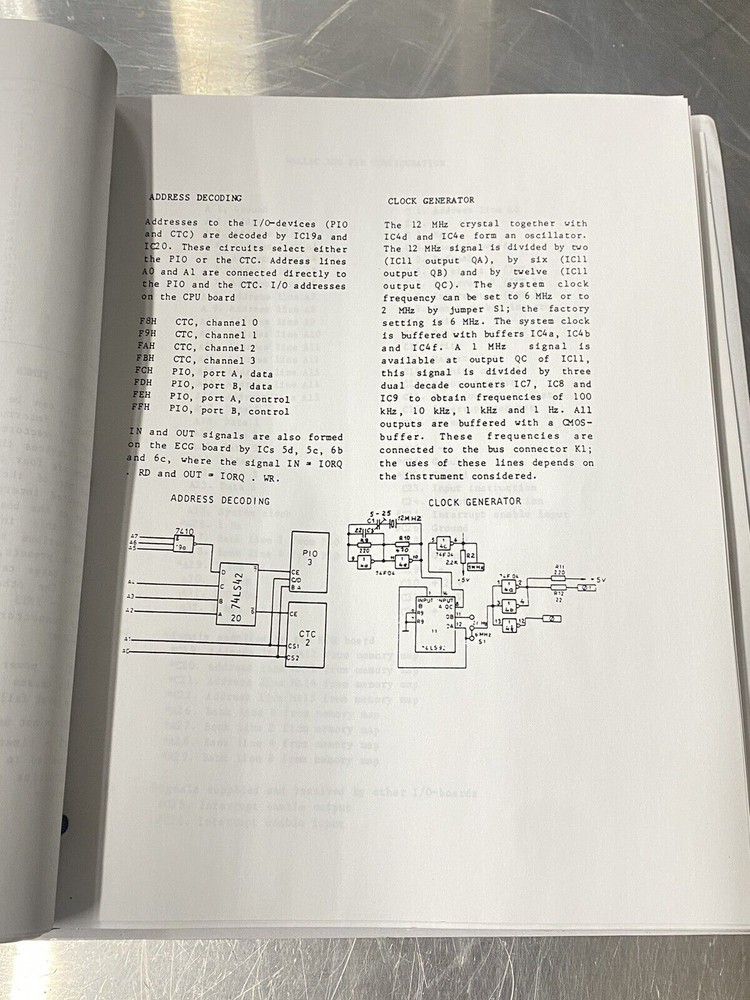 Wallac 1230 Arcus Fluorometer - Users Guide / Instruction Book / Manuals