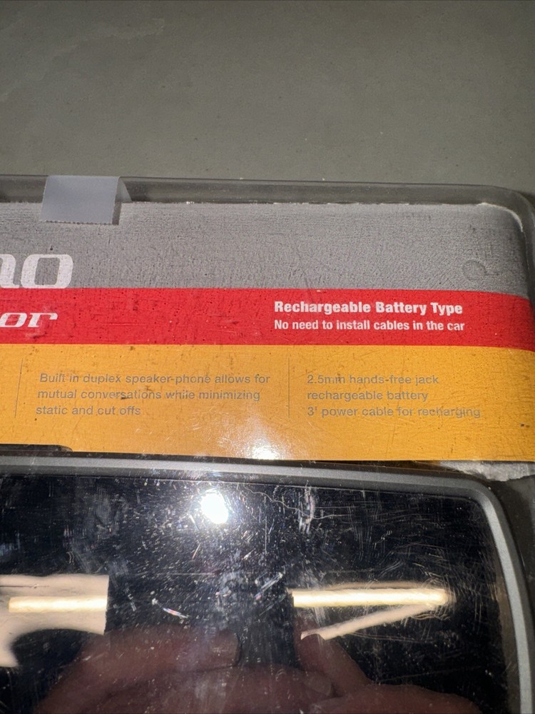Tecno Reflector Universal Duplex Rearview Mirror Hands-Free Car Kit READ ISSUES