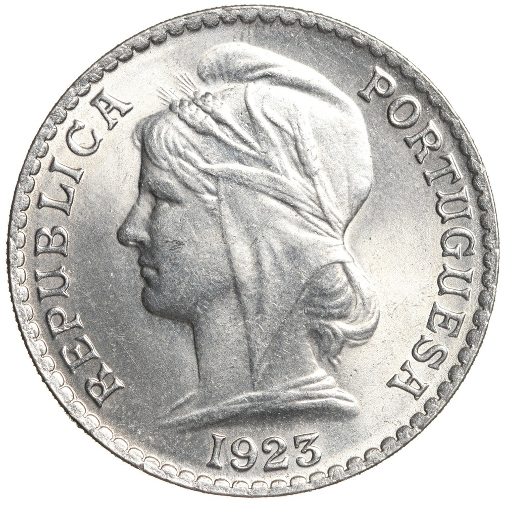 1923 Angola 50 centavos