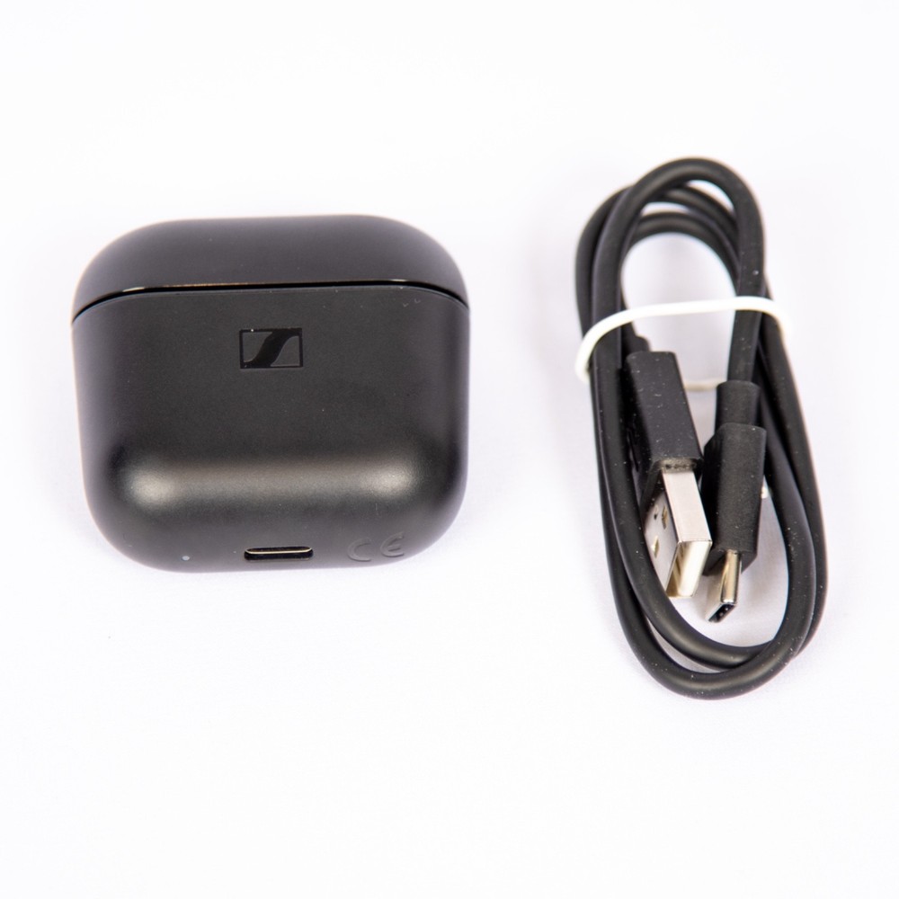 Sennheiser ACCENTUM Open Wireless Bluetooth Earbuds - Black - Open Box