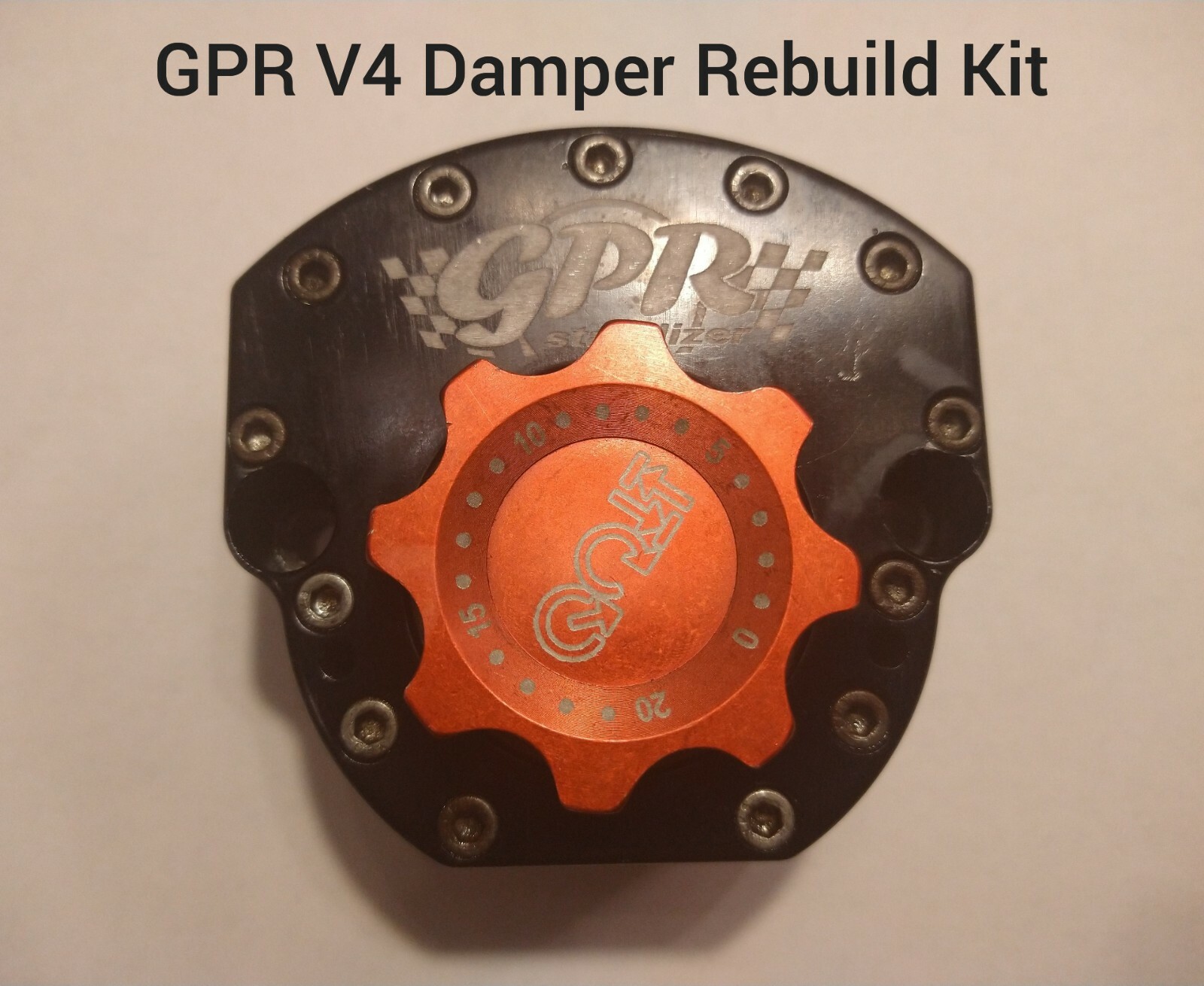 GPR V4 Street Steering Damper Rebuild Reseal Kit