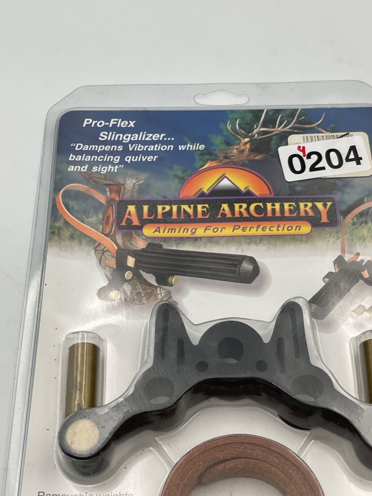 Alpine Archery Pro Flex Slingalizer w/Removable Weights