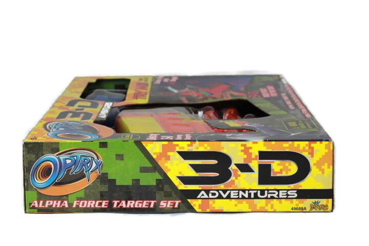 Imperial Toy 2010 Optrix 3 D Adventures Alpha Force Target Set