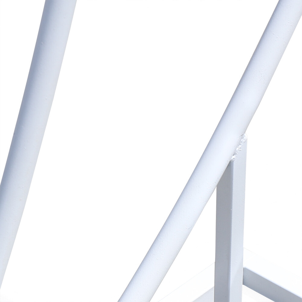 2 Piece Wedding Arch Crescent Moon Floral Stand Party Framework Stand Backdrop