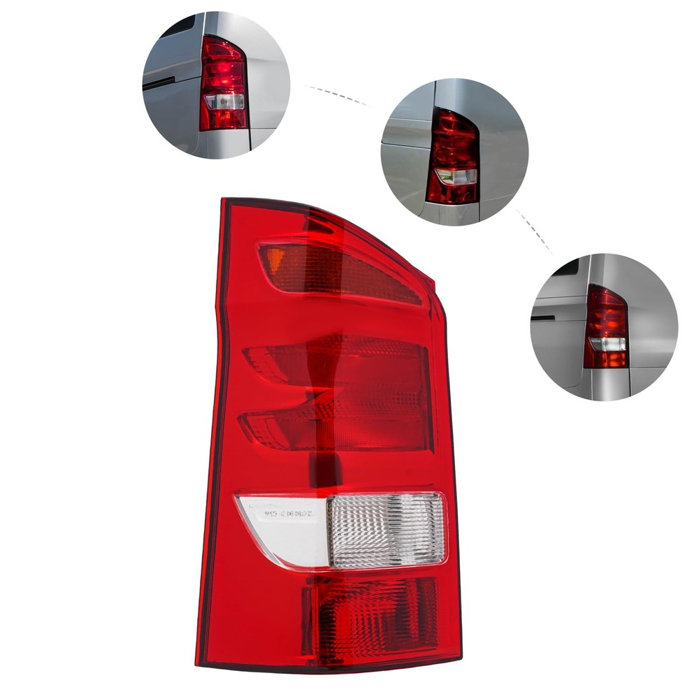 Tail Light Assembly for 2016-2019 Metris Halogen Left Driver Side 4478200064