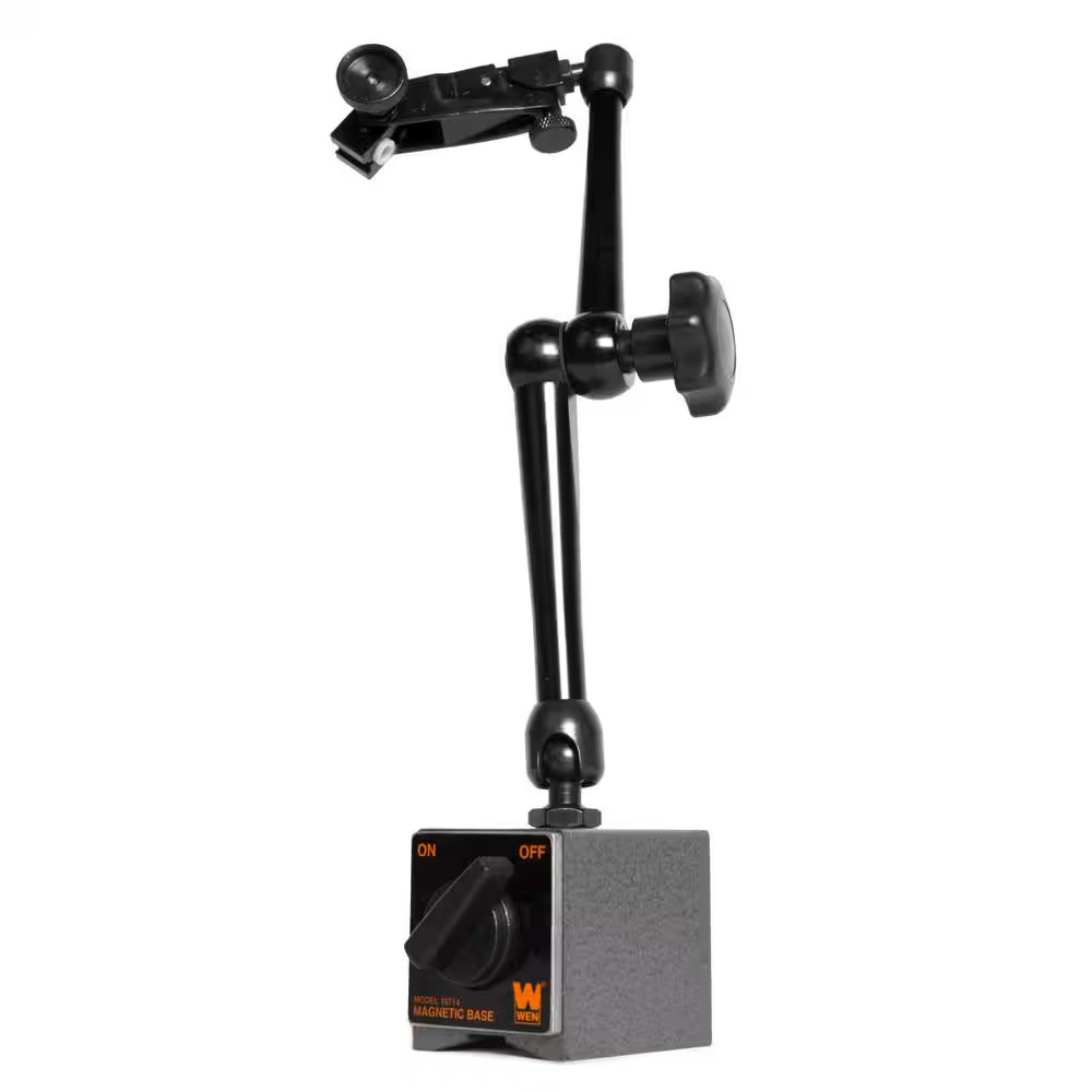 Magnetic Base for Dial Indicators, 3 Segment, Industrial Strength with Quick Rel