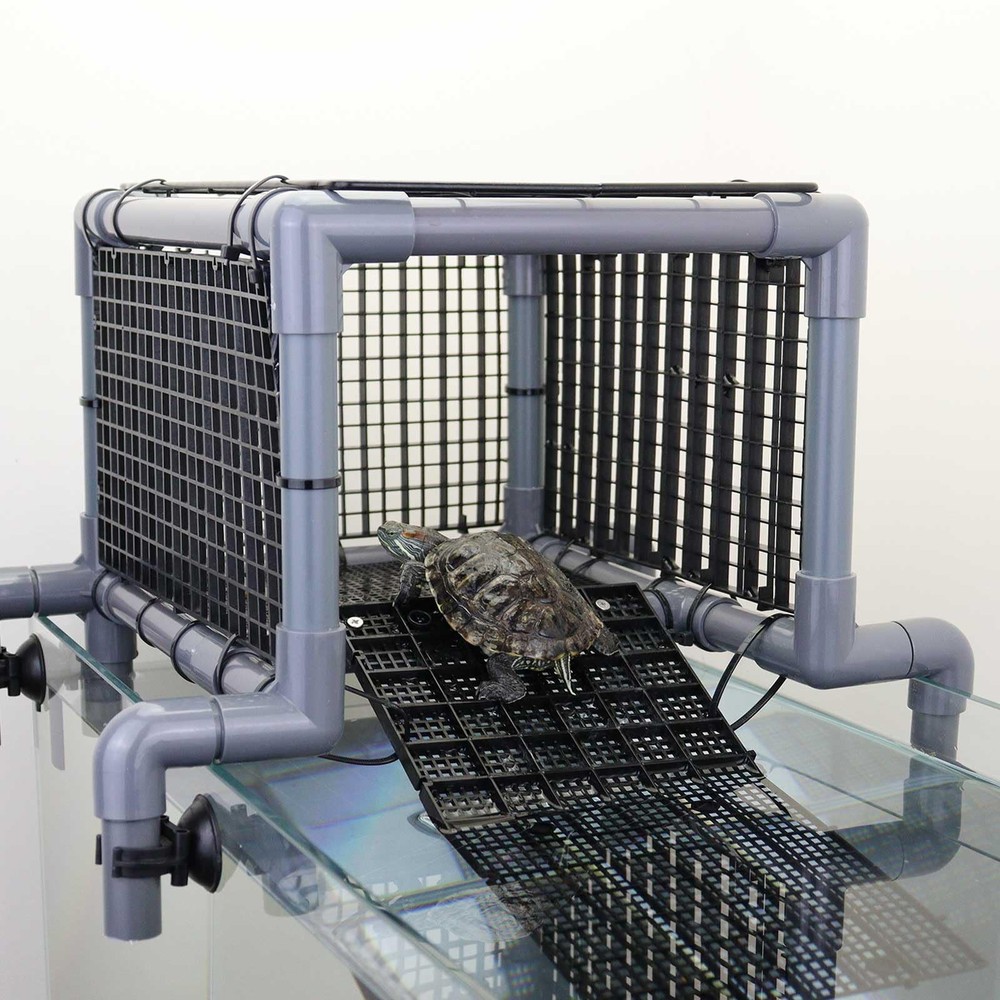 MLONDHSU Turtle Basking Platform Dock, Tank Topper with Non-Slip Ramp for Aquati
