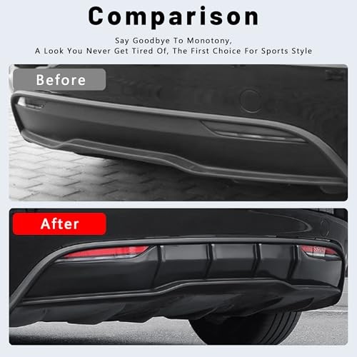 Rear Diffuser for Telsa Model 3 2025 2024 Highland Without Drilling, Model 3