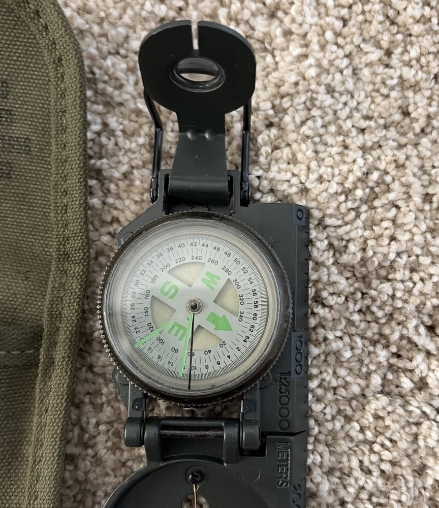 Compass With Military First Aid Pouch