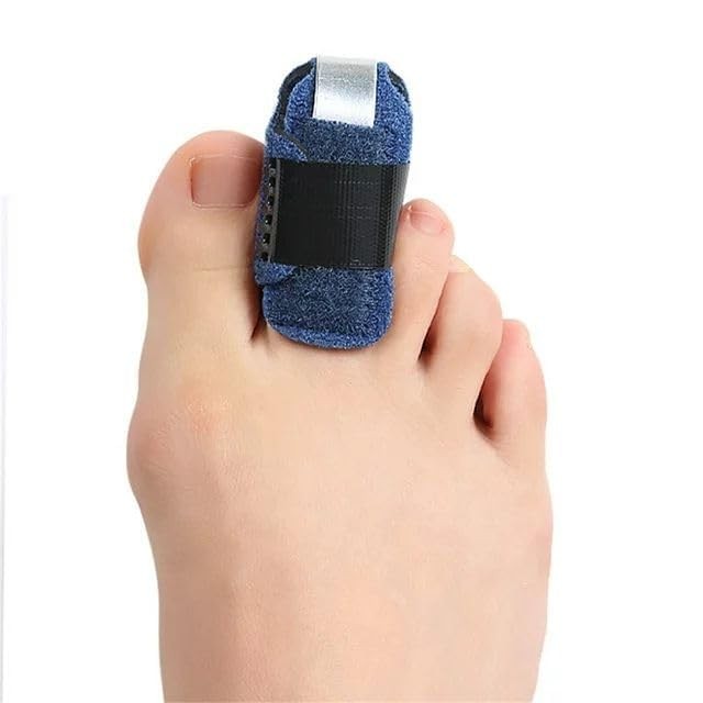2Pcs Blue Small Toe Splints for Straightening Hammer Toe Corrector Toe