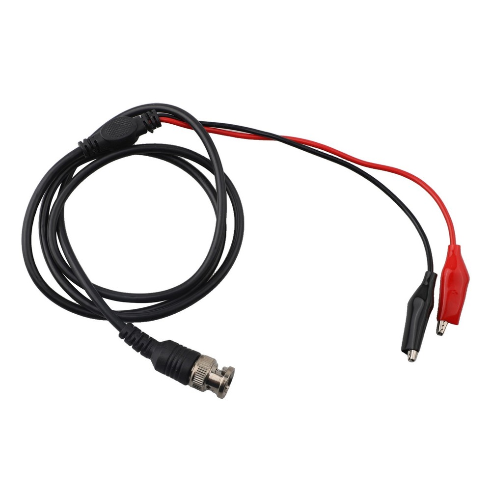 Crocodile Clip Adapter Set with BNC Connector for Laboratory Testing Needs