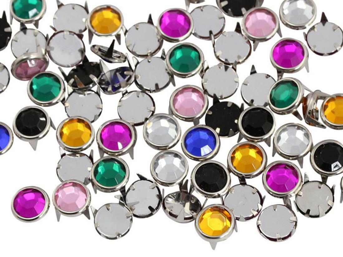 Bedazzler Refills Rhinestone Studs DIY Original Bedazzler 8-Colors 4-Sizes