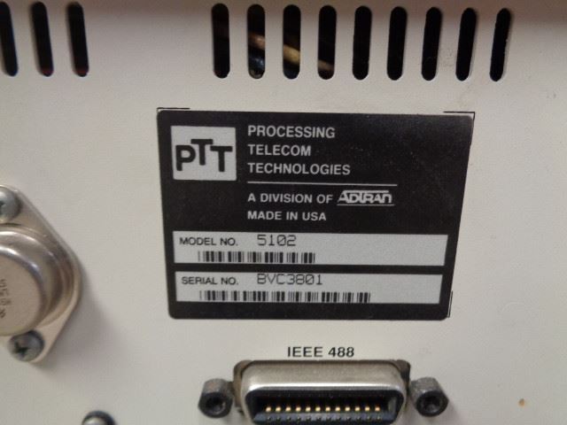 Processing Telecom Technologies 5102 Telephone Network Simulator