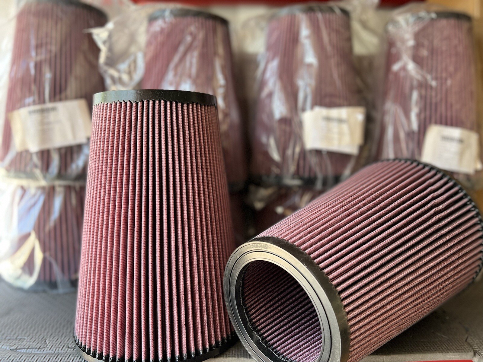 AirSep CD190 Mesh Air Intake Filter 7.5”x10” Tapered CAT3126