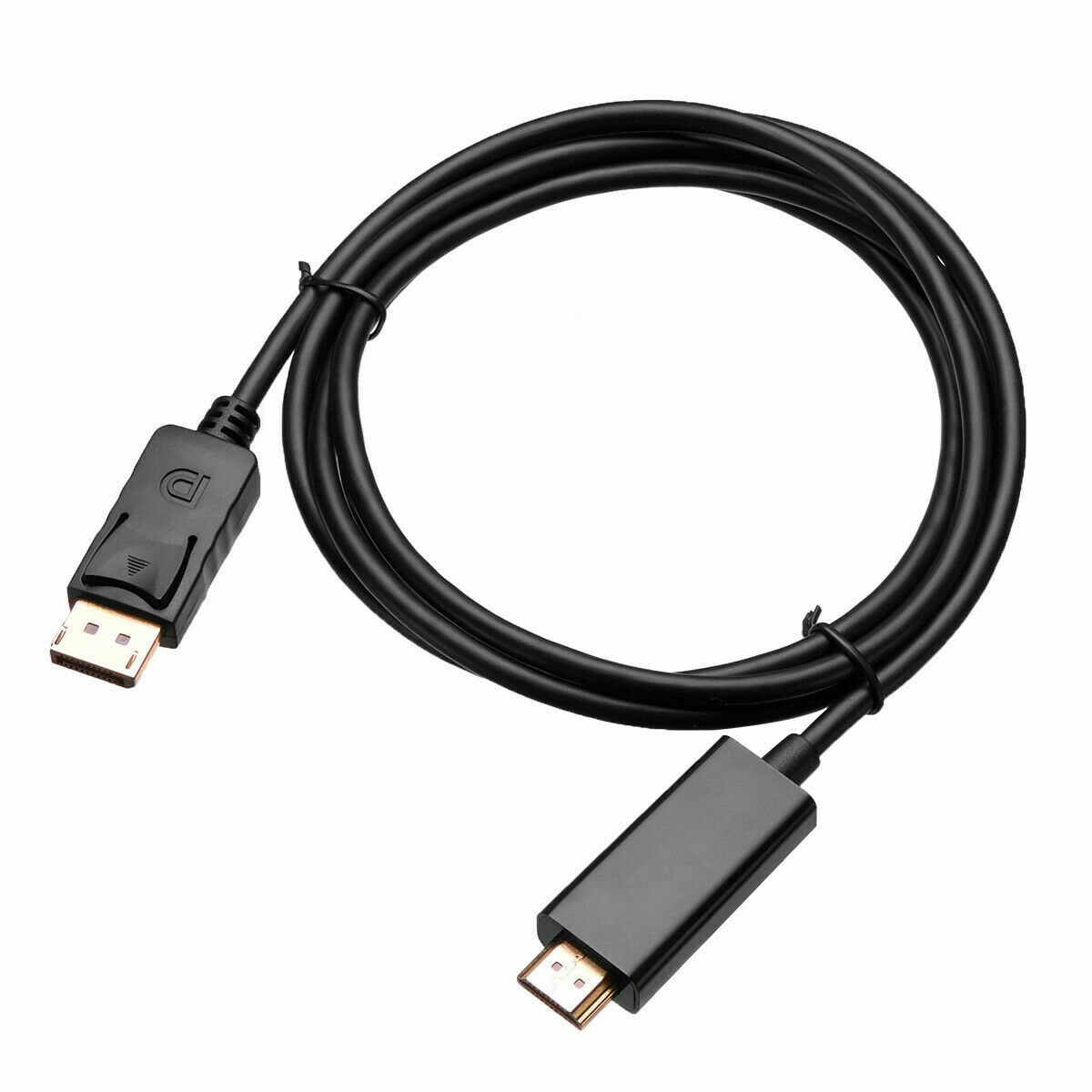 6FT Display Port DP to HDMI Cable Adapter Converter Audio Video PC HDTV 1080P US
