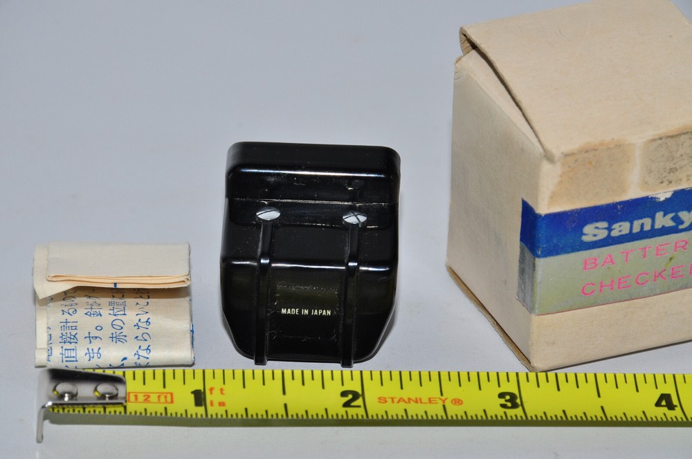 Sankyo Super 8 Cine Camera Battery Checker