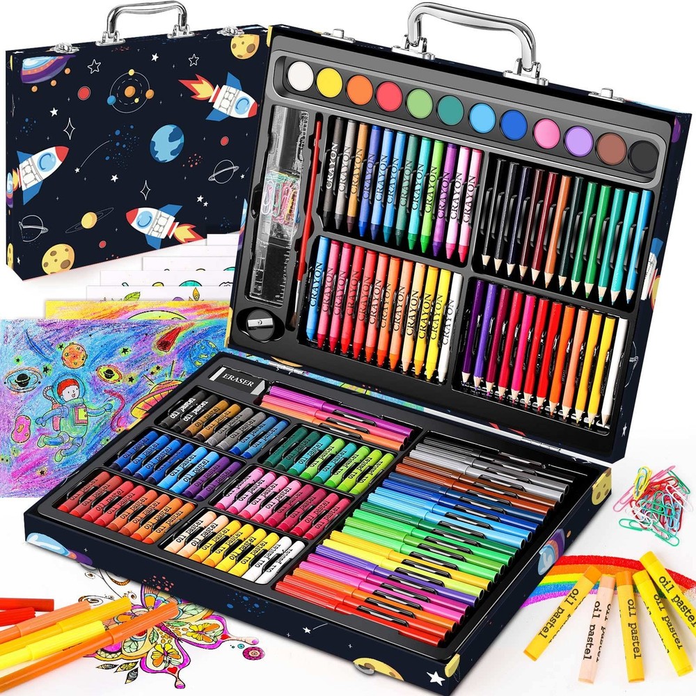 Soucolor 183-Pack Cute Preppy Stuff School Office 183 Piece Set, Multicolor