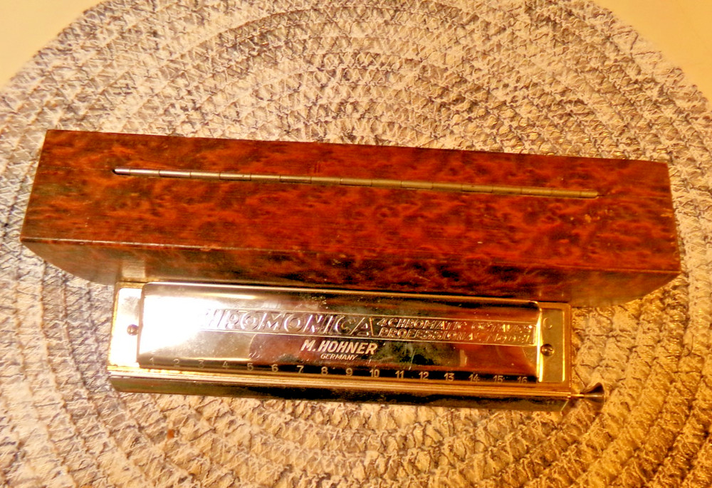 M. Hohner 64 Chromonica Professional Model, 4 Octave (Model 280) VF condition.