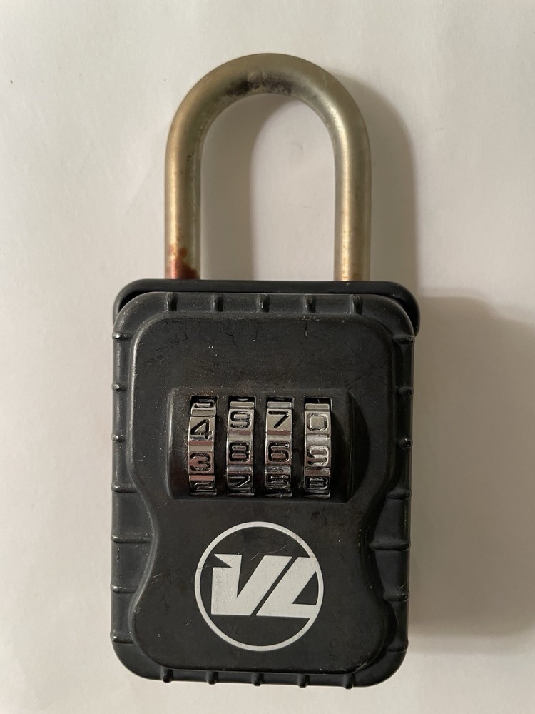 MFS Vault Lock 3200 Key Lock Box Waterproof Combination Lockbox NO CODE!