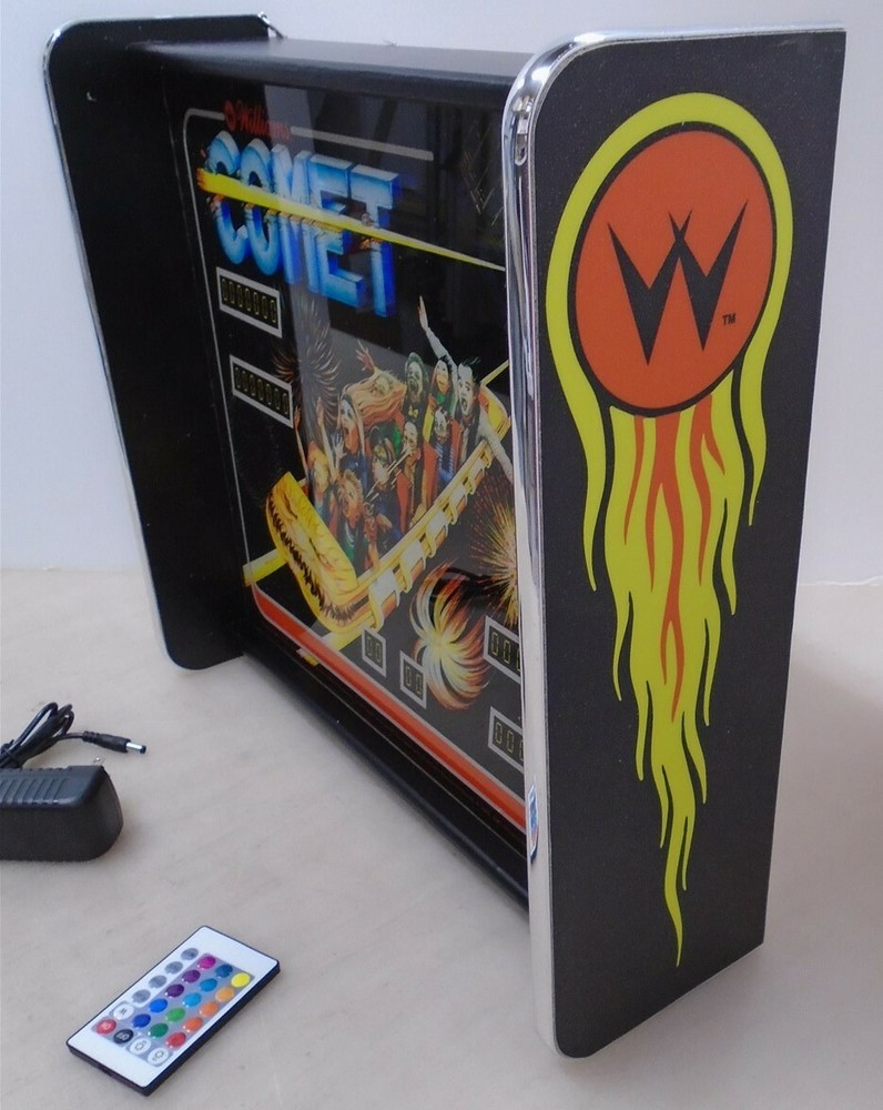 Williams Comet Pinball Head LED Display light box