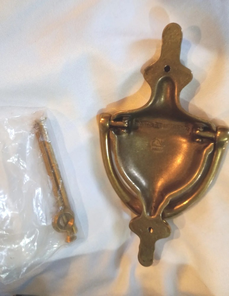 Brass Door Knocker. Things Remember Spain. MONOGRAM.. PACHECO
