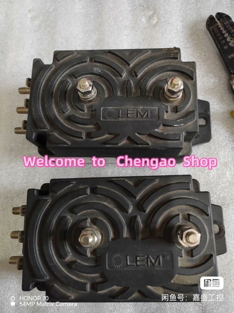 🔥 ✅  1  PC USED   LEM  DVL2000   Current  Transformer #B4870H  CL