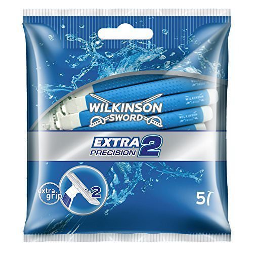 Wilkinson Sword Extra Precision 2 Disposable Razors, 5 Count (Same As Schick ST)