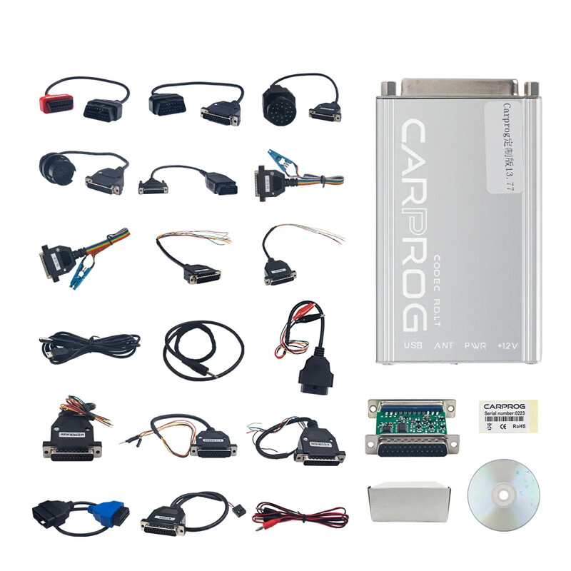 Full Adapter with Keygen Prog 8.21/v5.0 Iprog Pro for Radio/immo Ecu Repair Tool