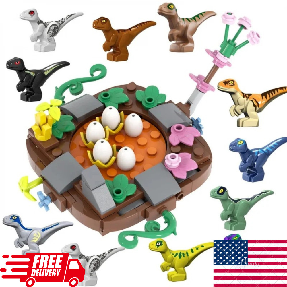MOC LEGO Jurassic World Mini Velociraptor's! - BUNDLE AND SAVE!