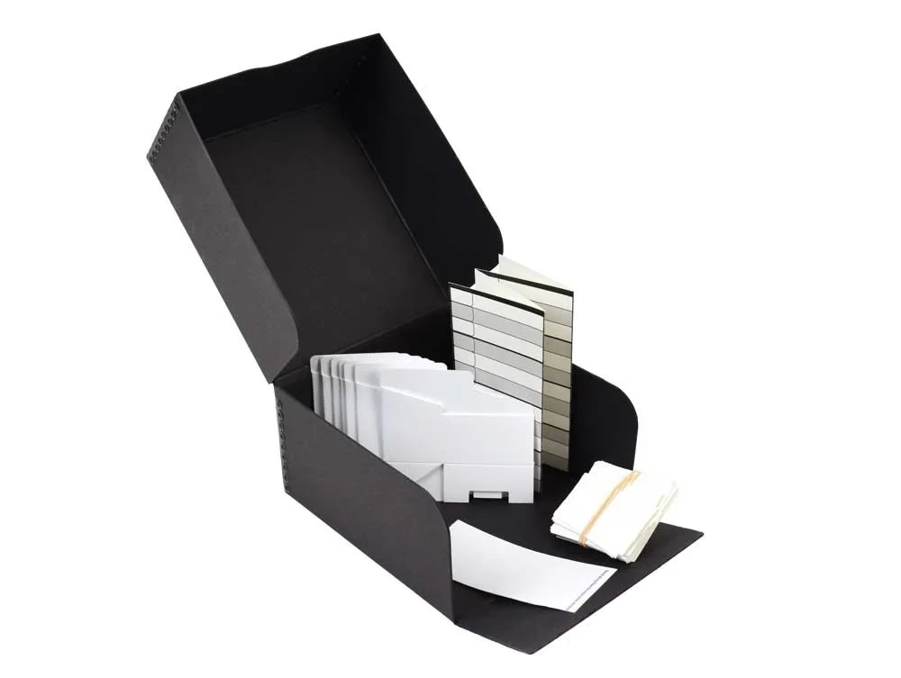 USB & Memory Card Storage Kit – Archival Metal Box, Black